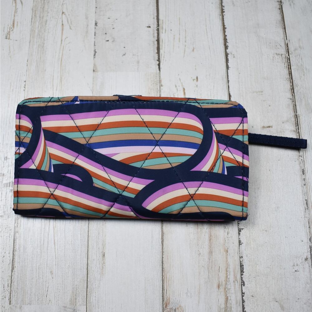 Vera Bradley Ultralight Essential Retro Ribbons Bag & Wallet Crossbody Shoulder - Picture 11 of 12
